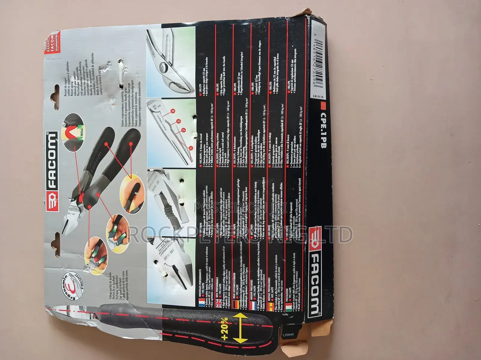 Facom - Pliers Set - Cpe.1pb
