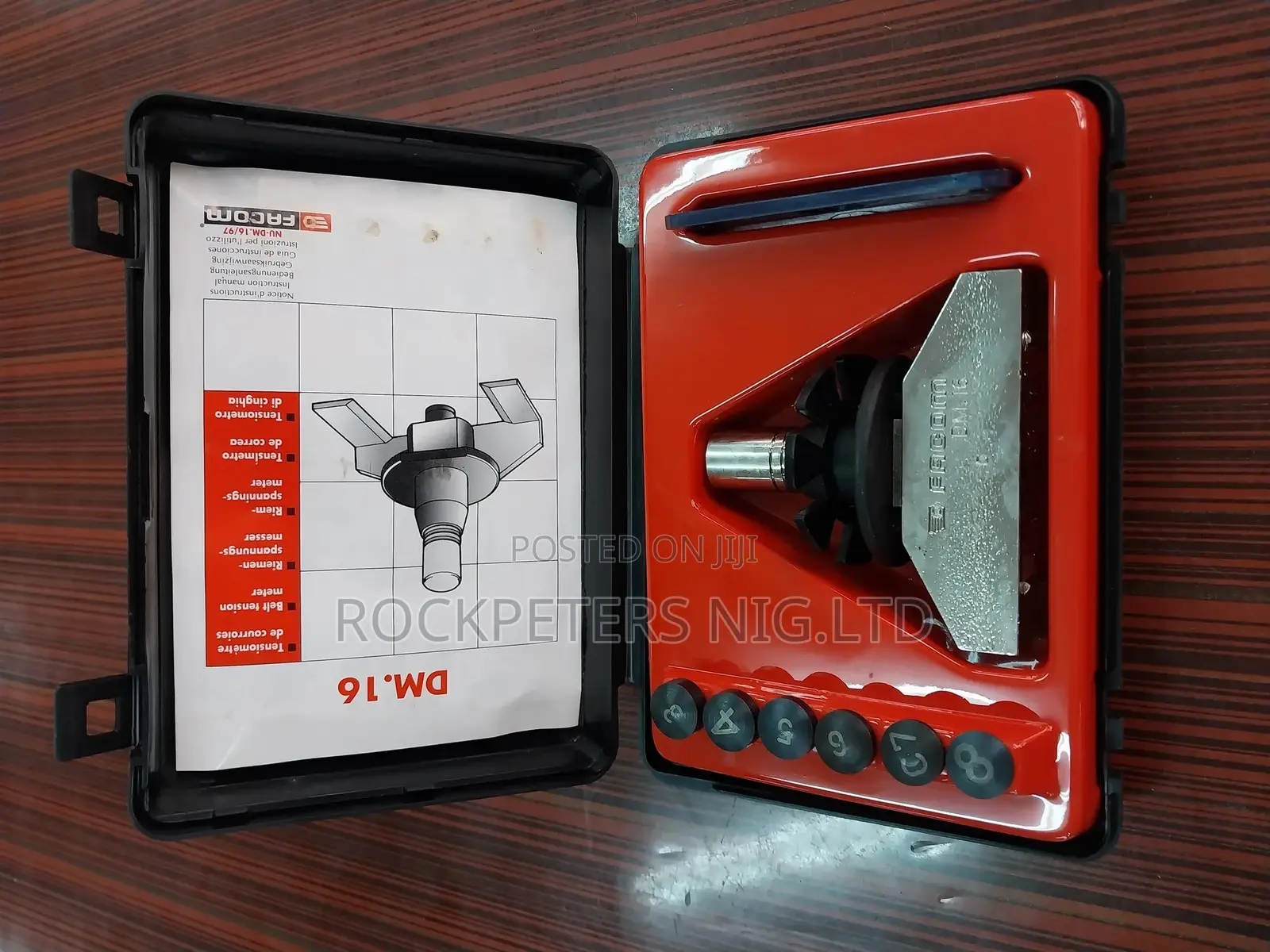 Facom Dm.16 - Multi-Make Electronic Belt Tension-Meter