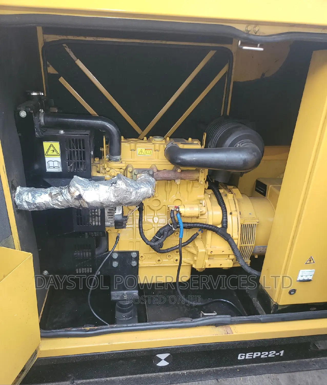 Semi-New 22kva Cat Mantrac Soundproof Dieselgen Plus Digital