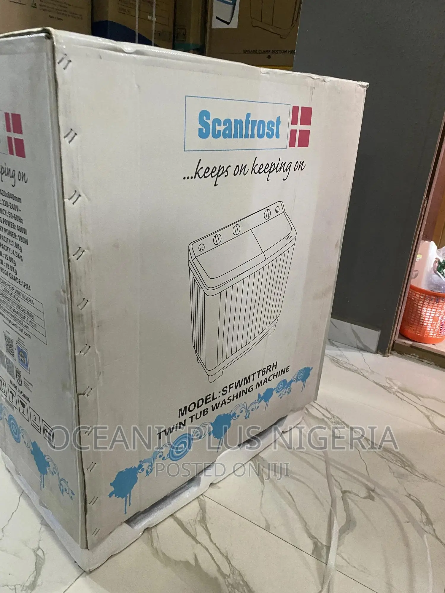 Scanfrost 6KG Twin Tub Washing Machine Still Available