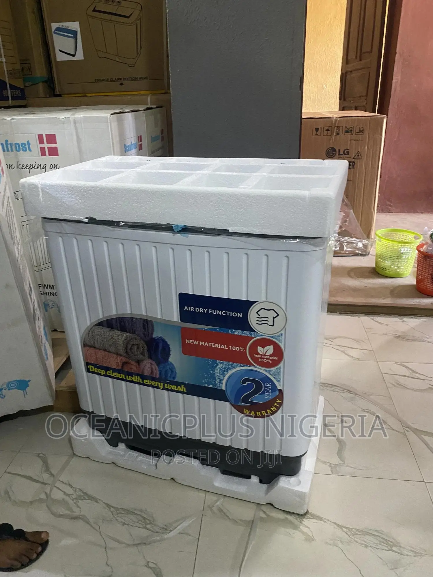 Scanfrost 6KG Twin Tub Washing Machine Still Available
