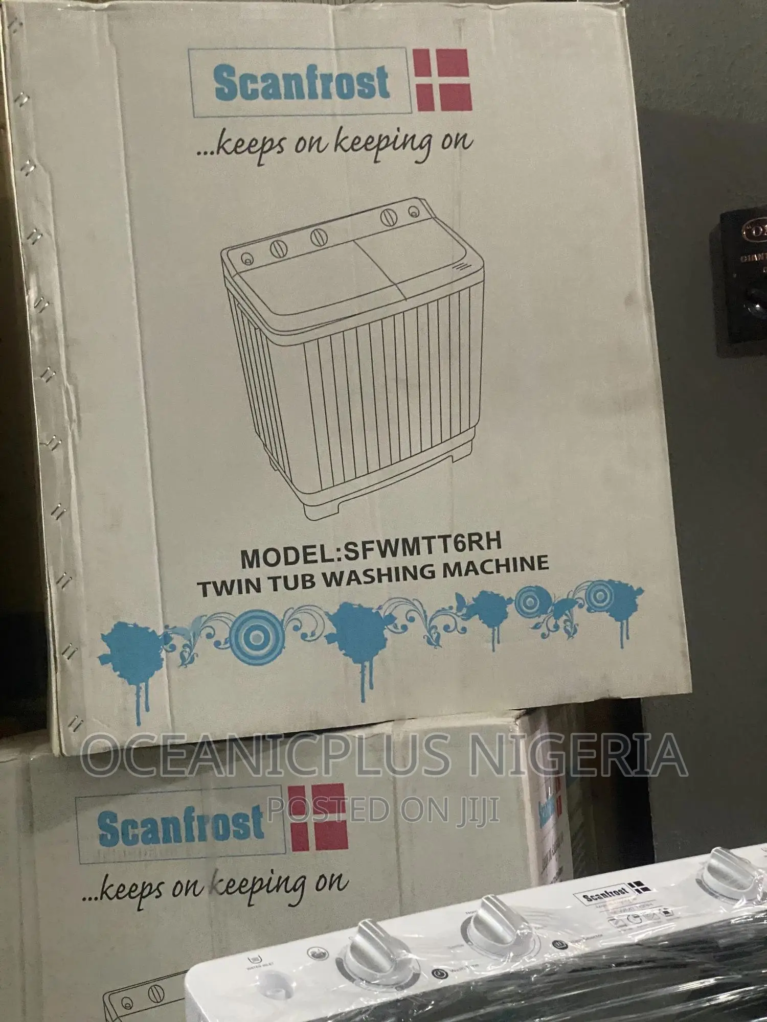 Original Scanfrost 6KG Twin Tub Washing Machine