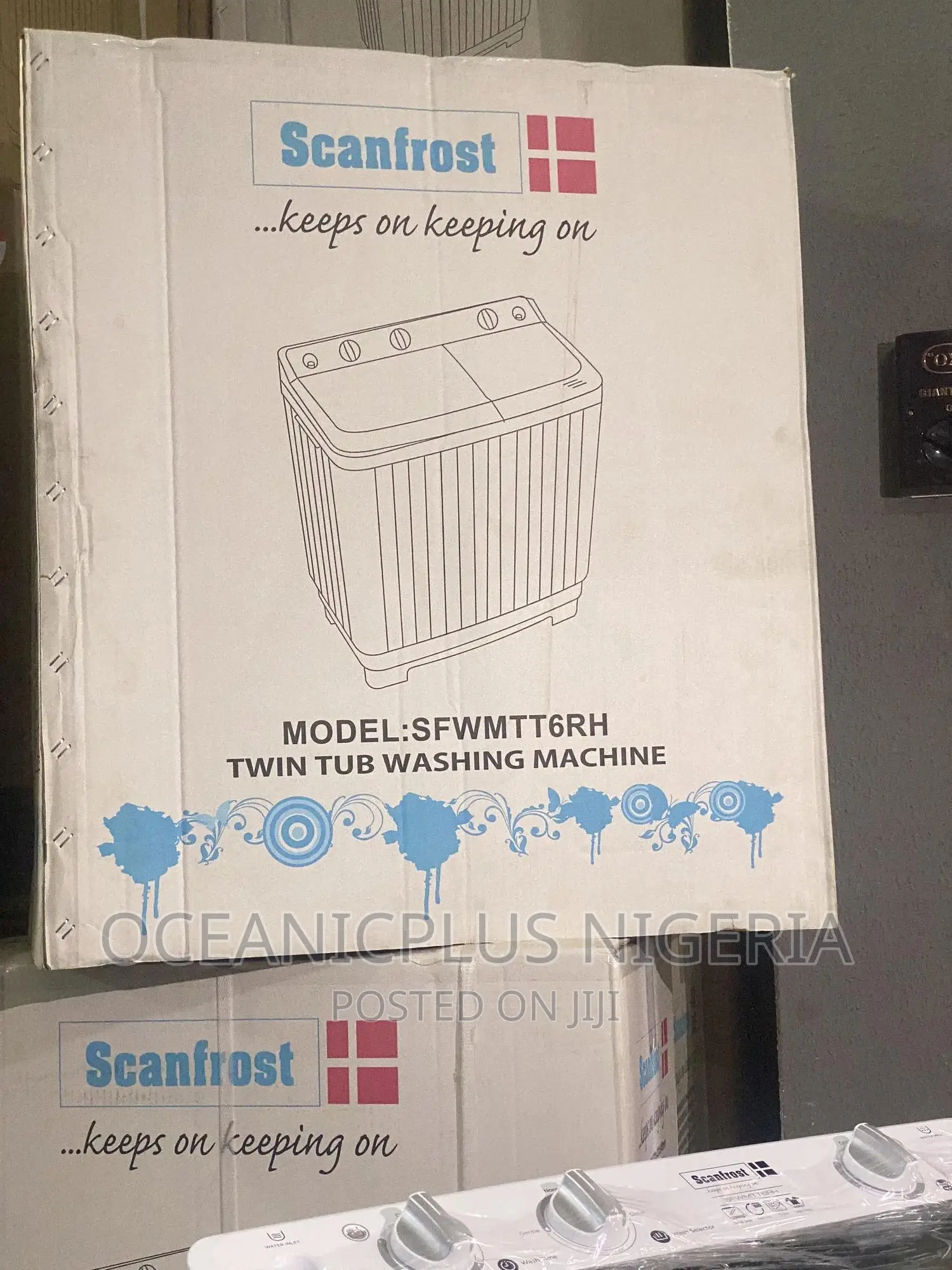 SUPER COOL Scanfrost 6KG Twin Tub Washing Machine