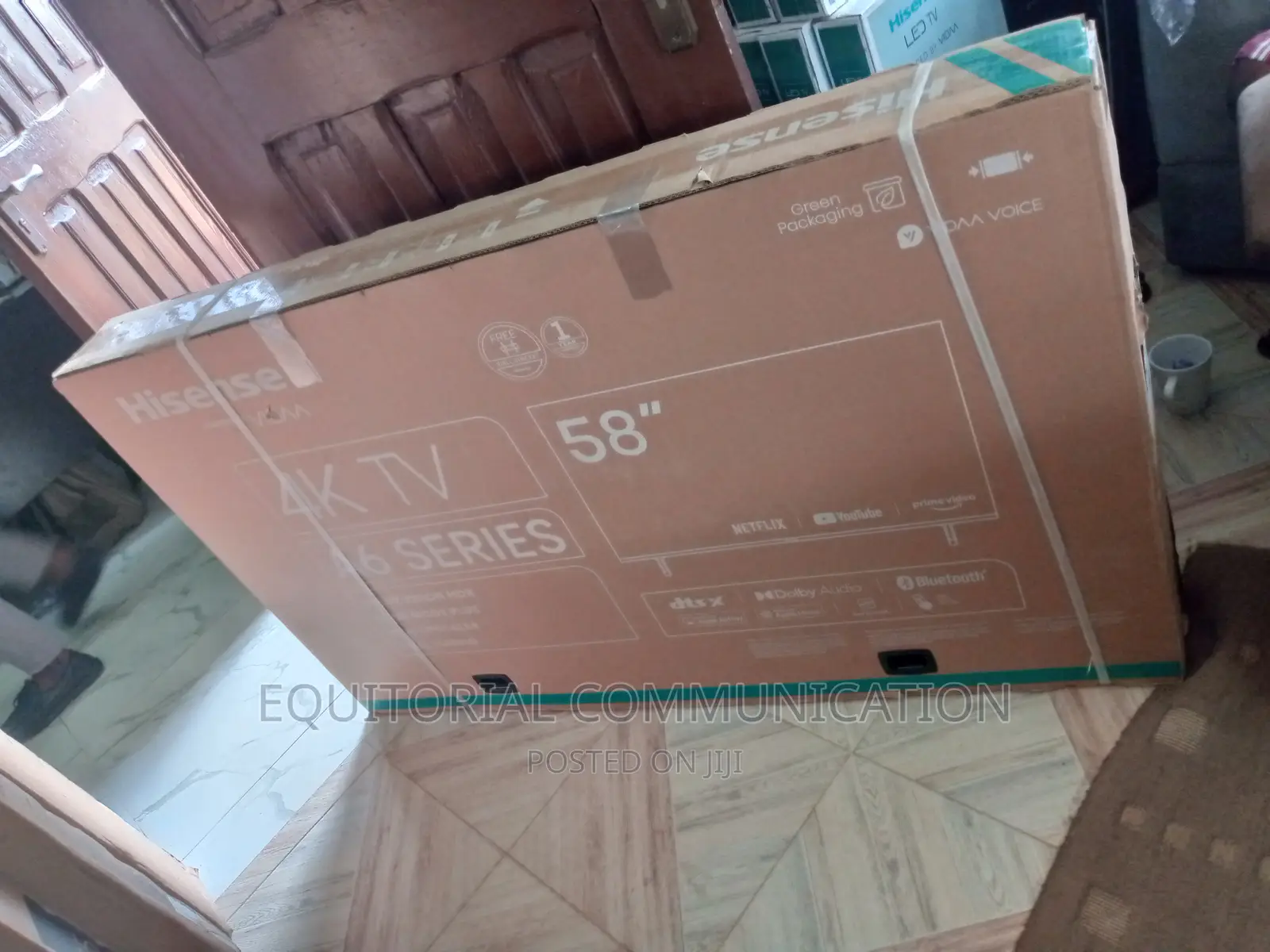 Hisense 58-Inch A6 Series Smart Uhd TV