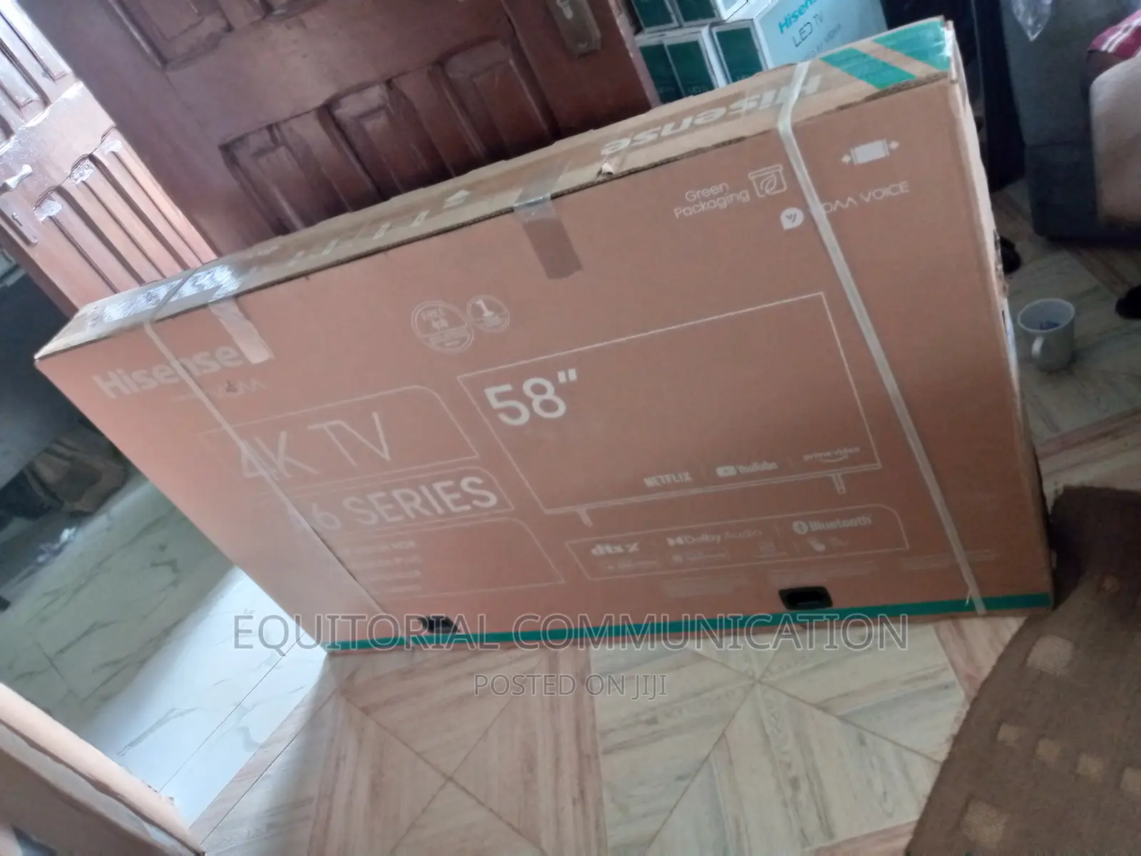 Hisense 58-Inch A6 Series Smart Uhd TV
