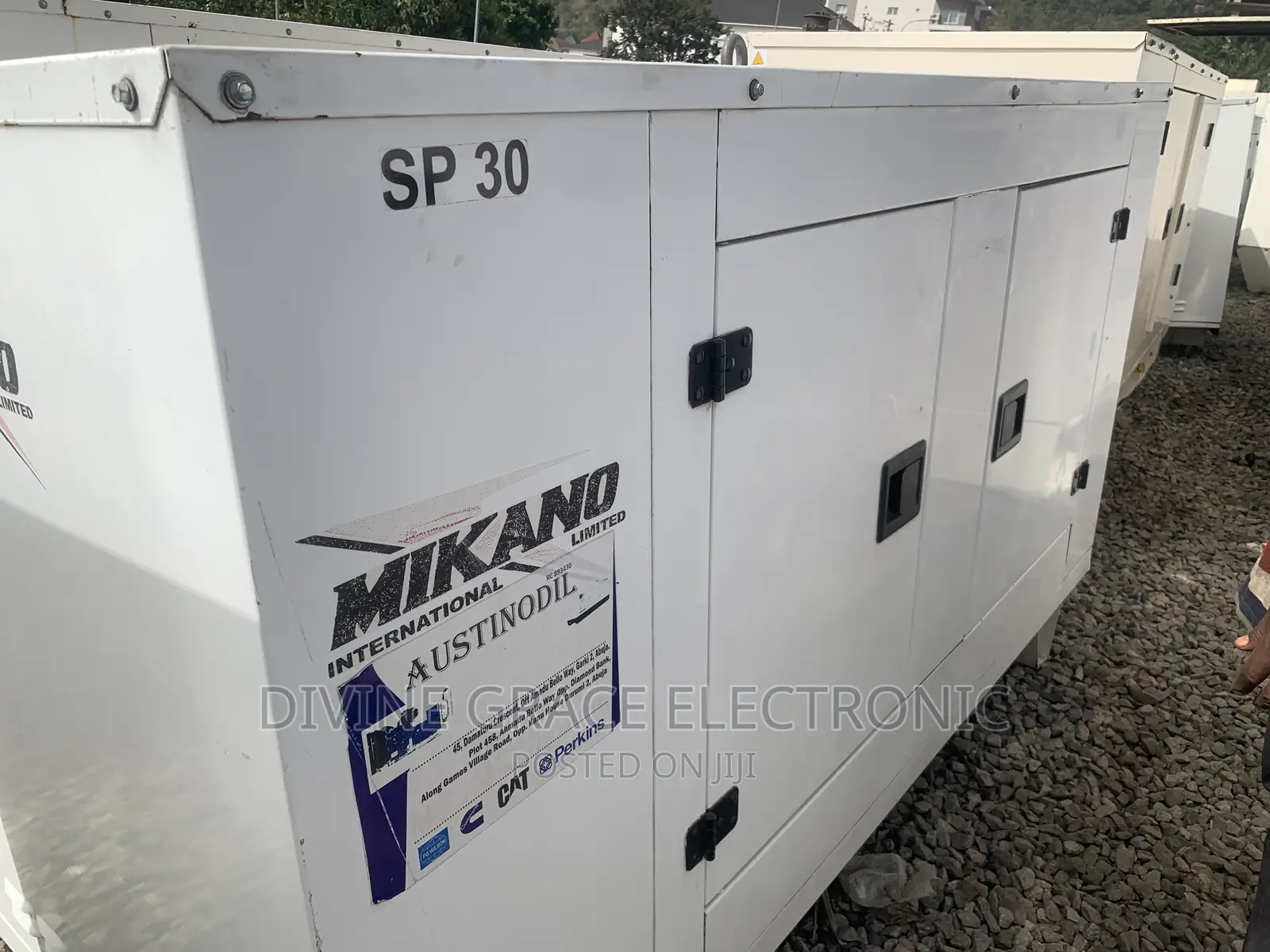 30kva Used Mikano Soundproof Generator