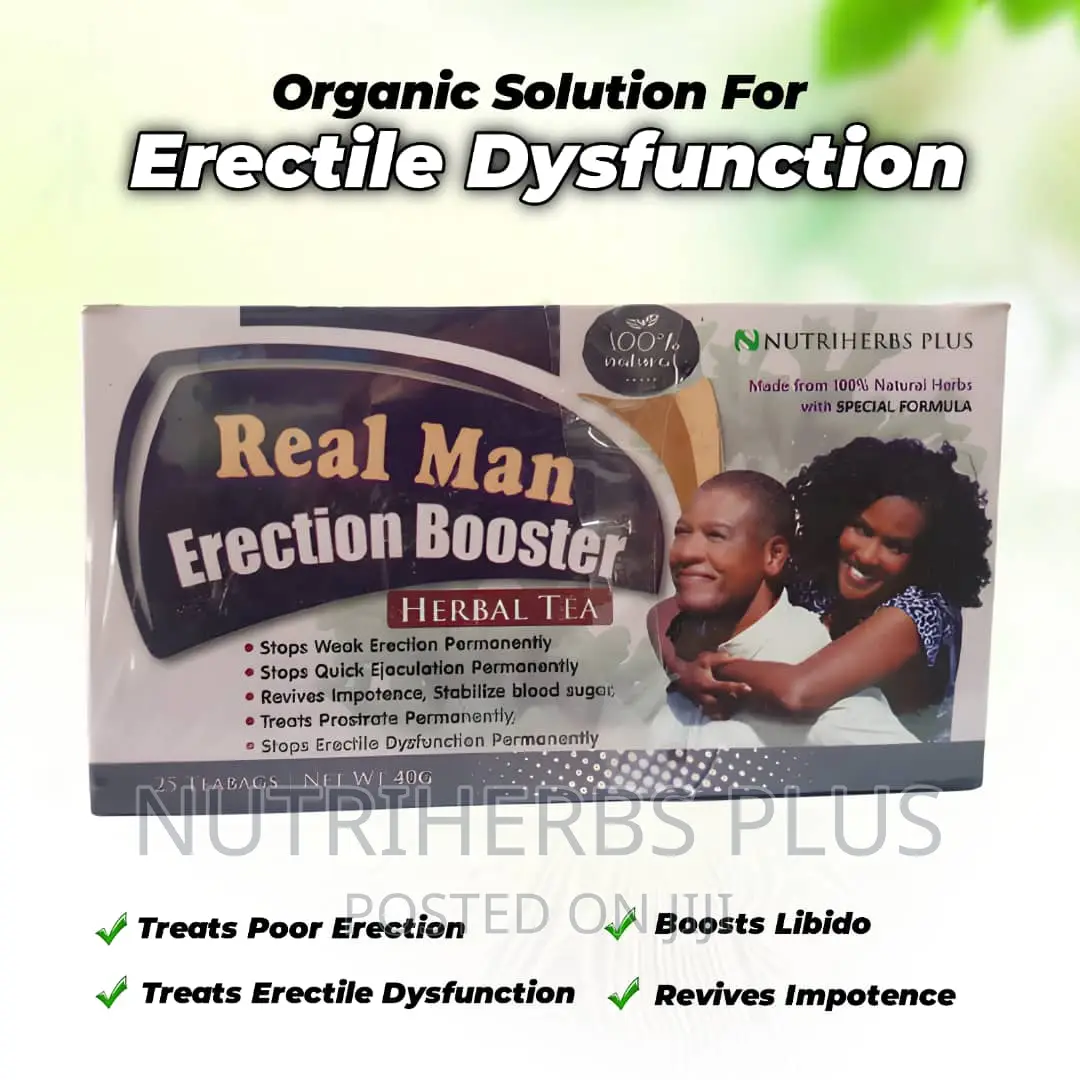Real Man Booster Tea: 100% Cure for Erectile Dysfunction