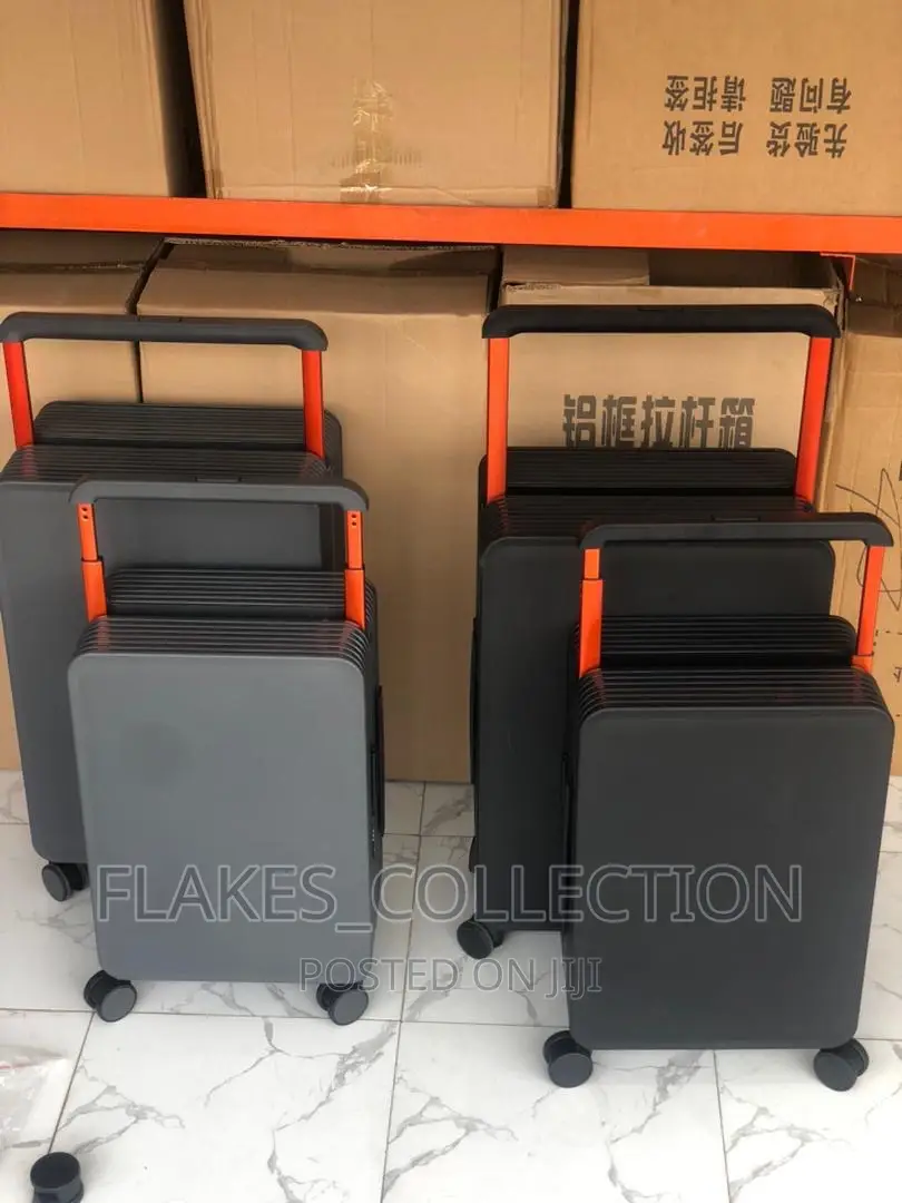 Set of 2 Luxury Wide Pole Luggage Box