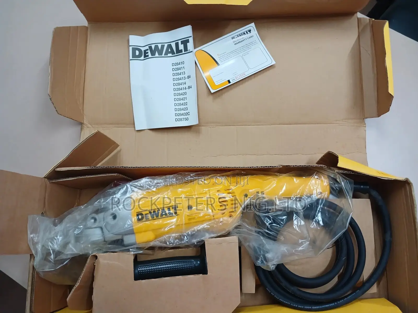 Dewalt D28414-B4 115v, 230mm,2200w Large Angle Grinder