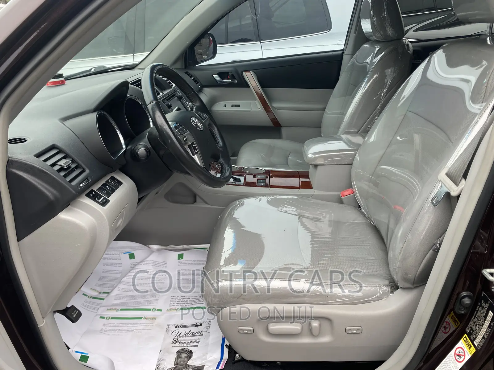 Toyota Highlander Limited 3.5l 4WD 2013 Burgundy
