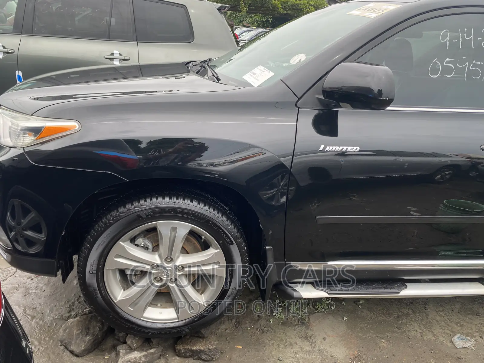 Toyota Highlander Limited 2012 Black