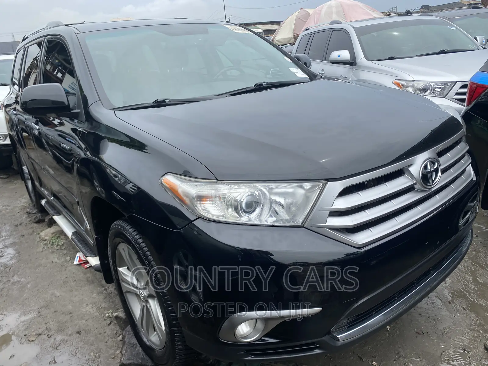 Toyota Highlander Limited 2012 Black
