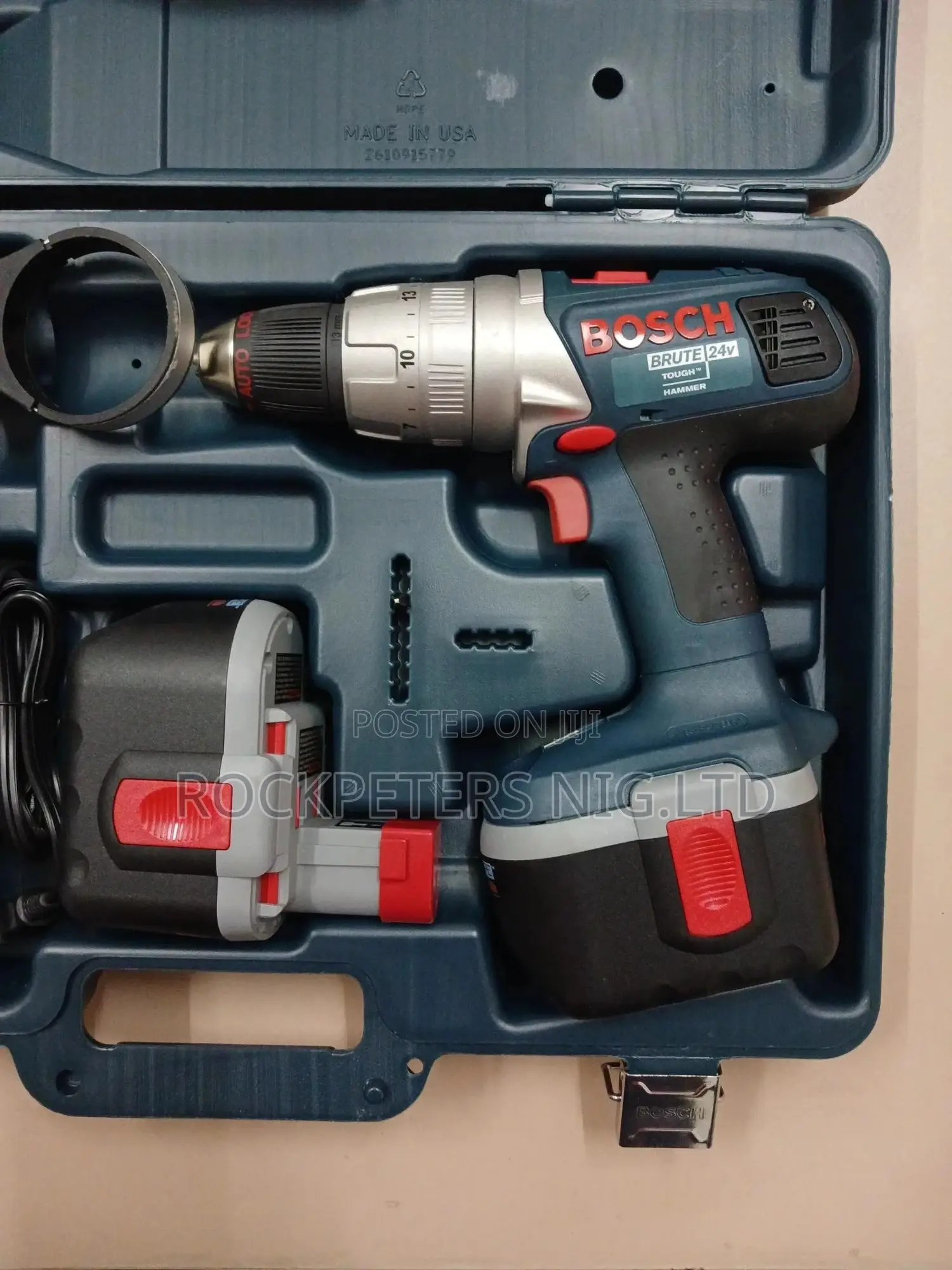 Bosch 24V Brute Tough 1/2′′ Cordless Hammer Drill 13624-2g
