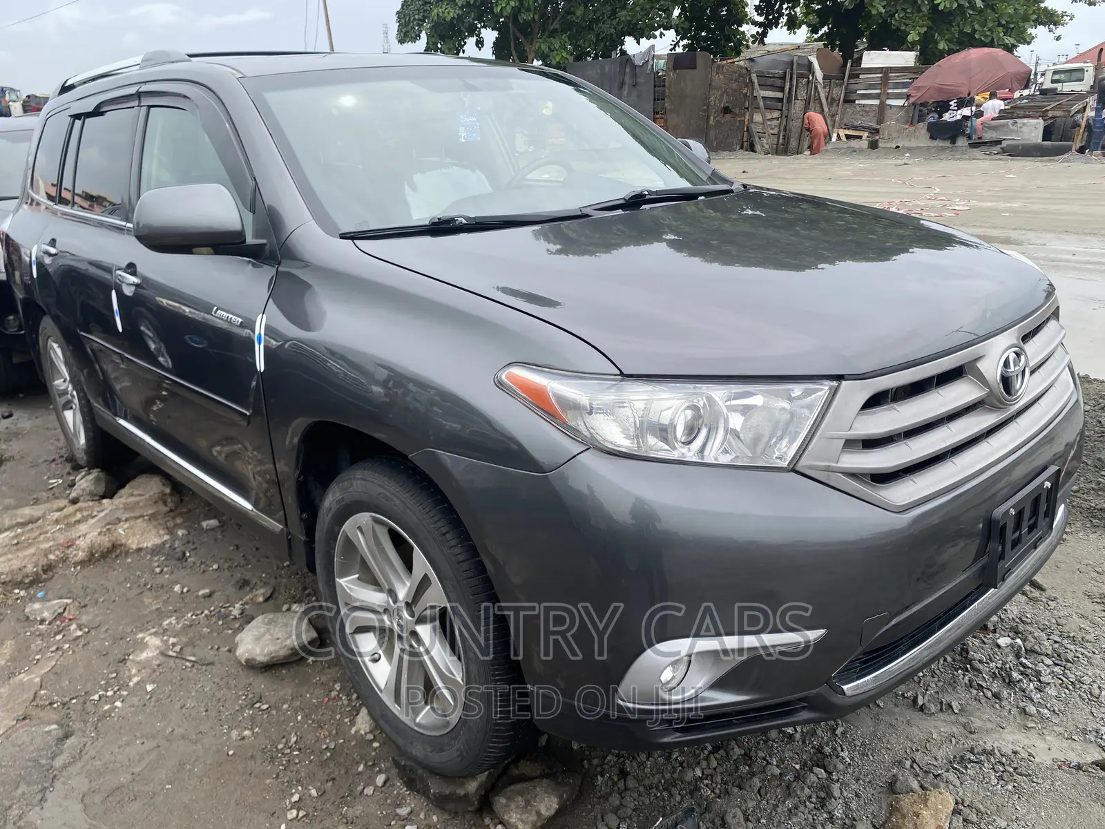 Toyota Highlander Limited 2012 Gray