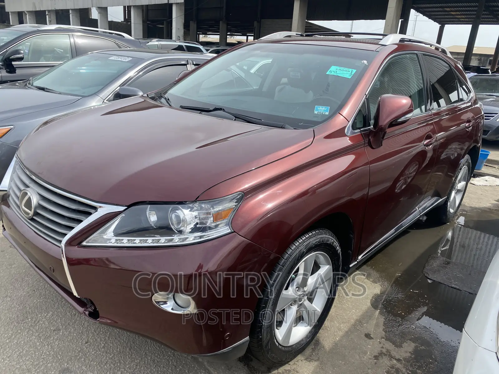 Lexus RX 350 AWD 2013 Burgundy