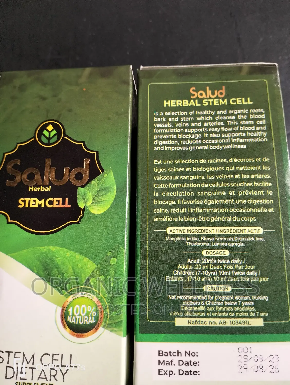Faforlife Product Salud Tat Destroy Growth in D System
