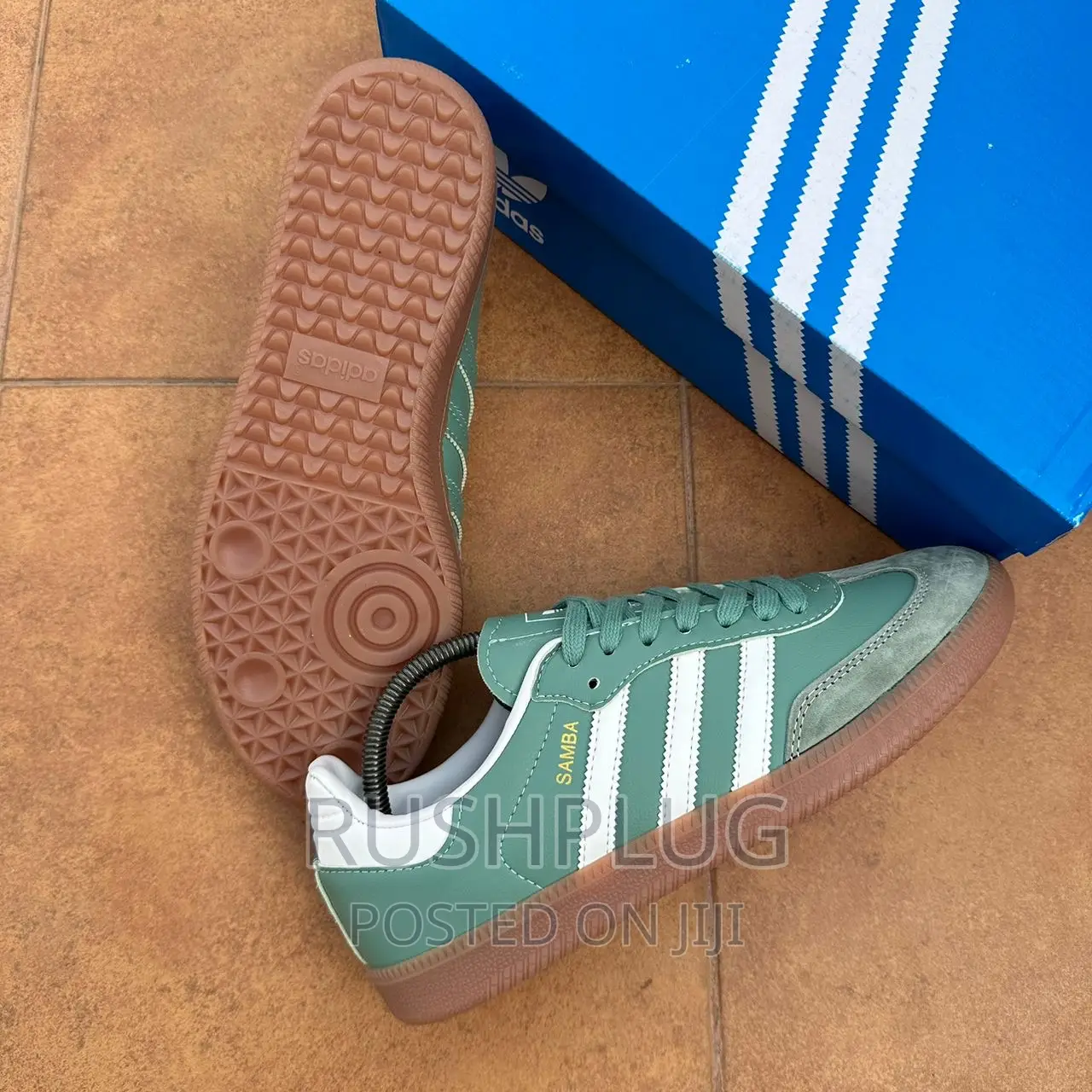 Dope Adidas Originals Samba Og Collegiate Green Sneakers