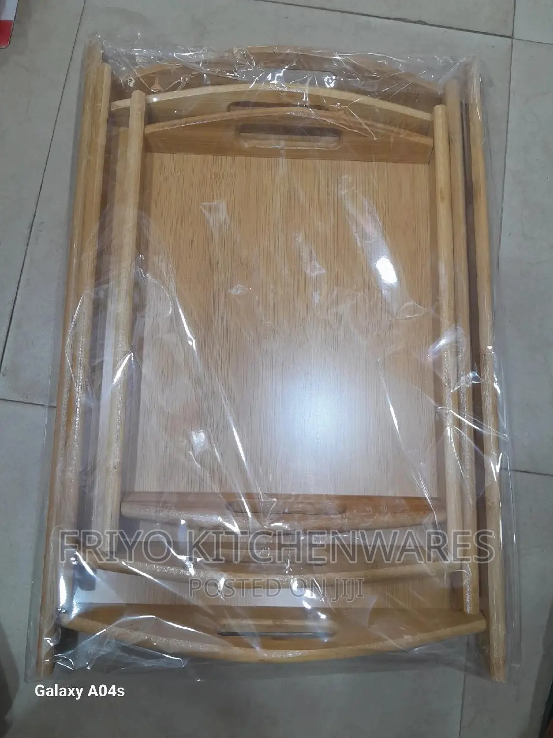 Set Of Wooden Tray