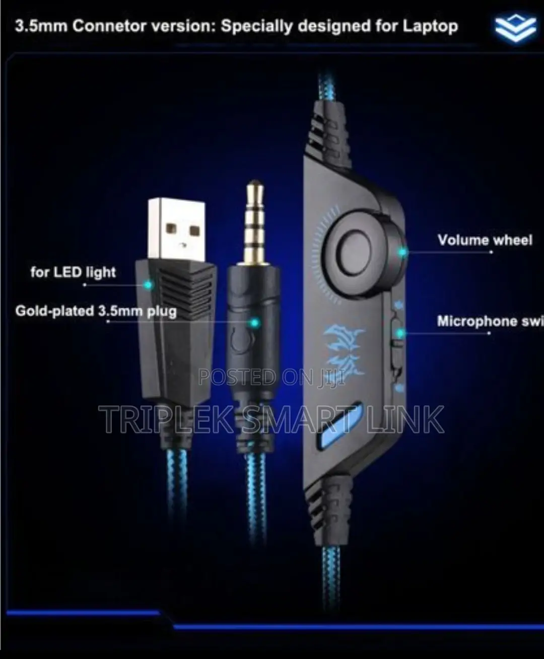 3.5mm G9000 Kotion Each Gaming Headset for PS5,PS4, PC,Phone