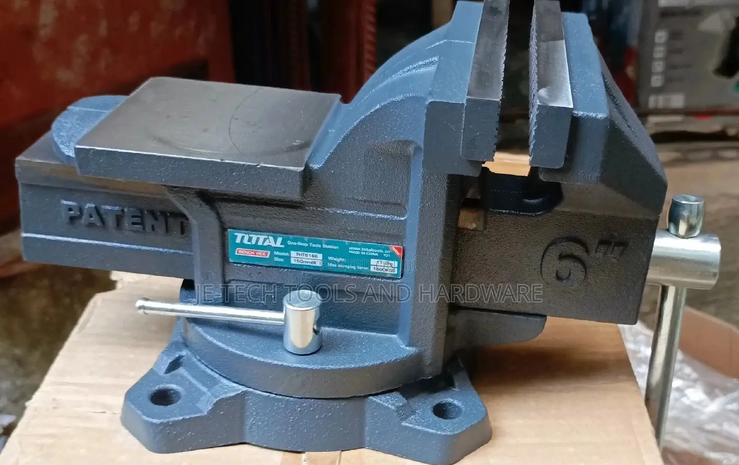 Total Bench Vice - 6" - 150mm