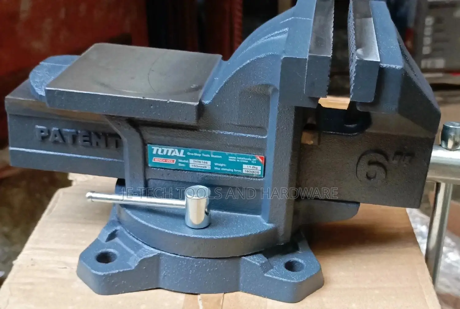 Total Bench Vice - 6" - 150mm