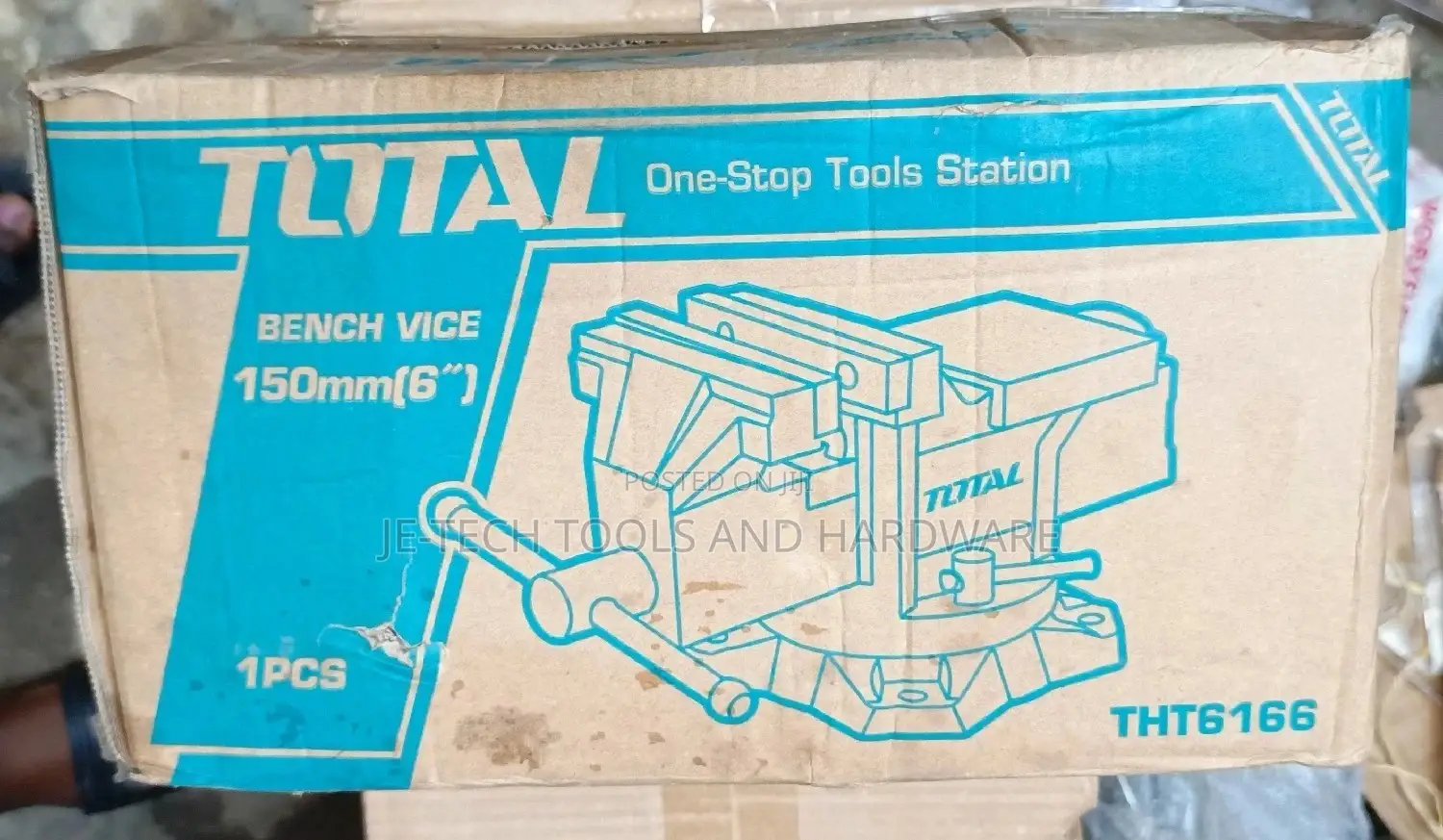 Total Bench Vice - 6" - 150mm