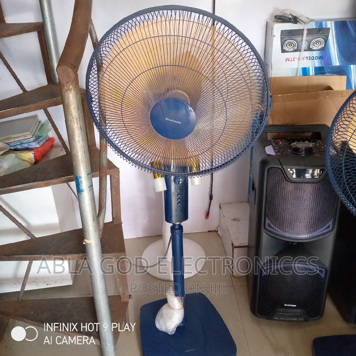 Homeflower Model: Concord 18 Inches Electric Standing Fan.