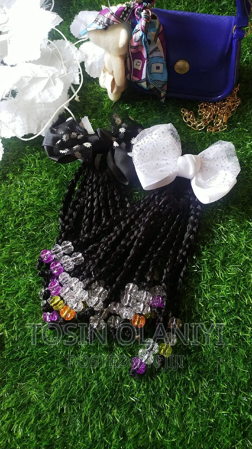 Beaded Ponytail (Kids)