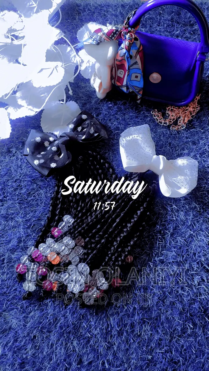 Beaded Ponytail (Kids)