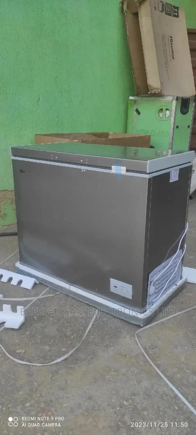 Lg Ice Maker Chest Freezer 350 Litres Fast Freezing Pure Copper