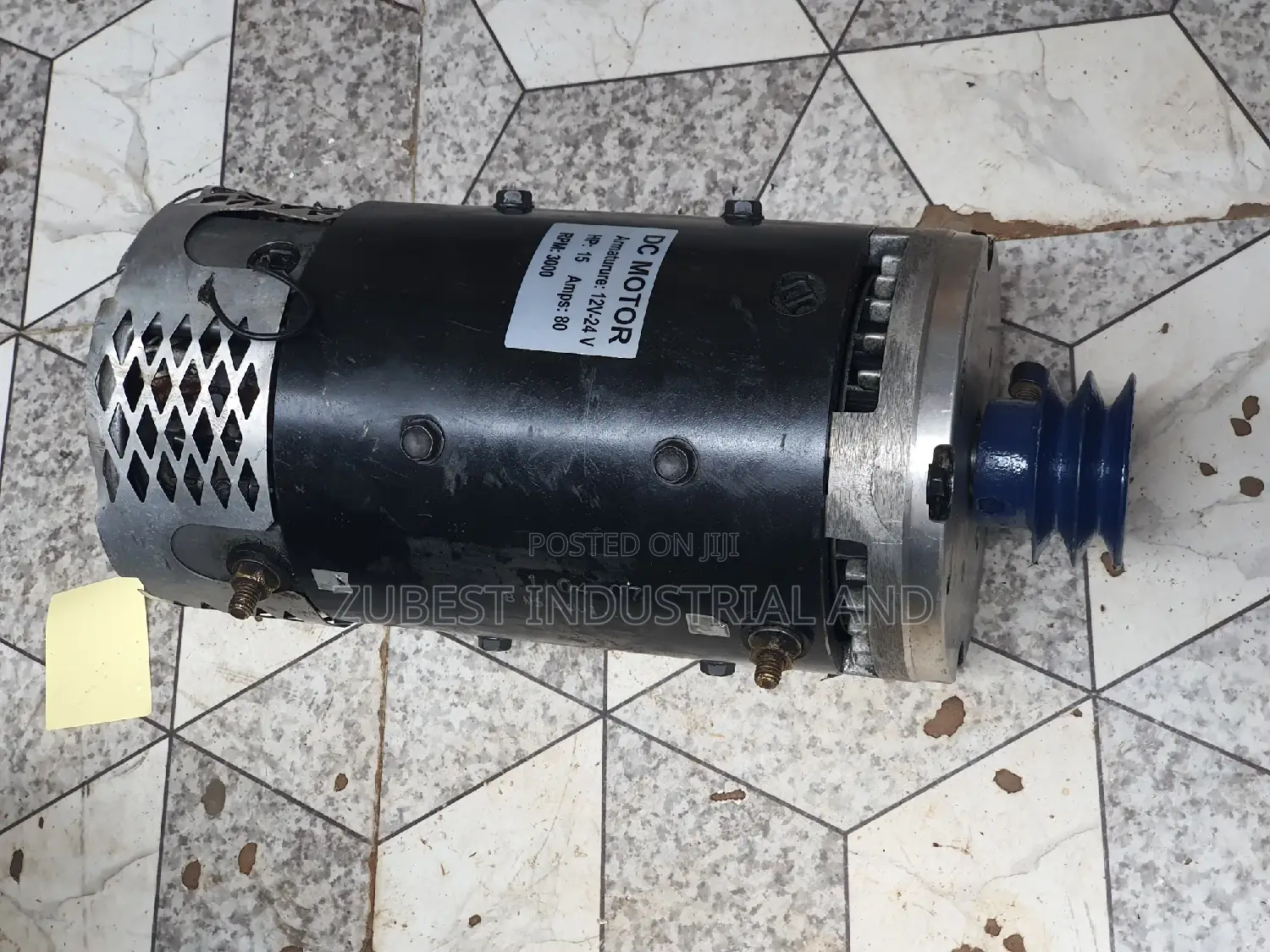Dc Motor 15hp Original Uk Used 24v