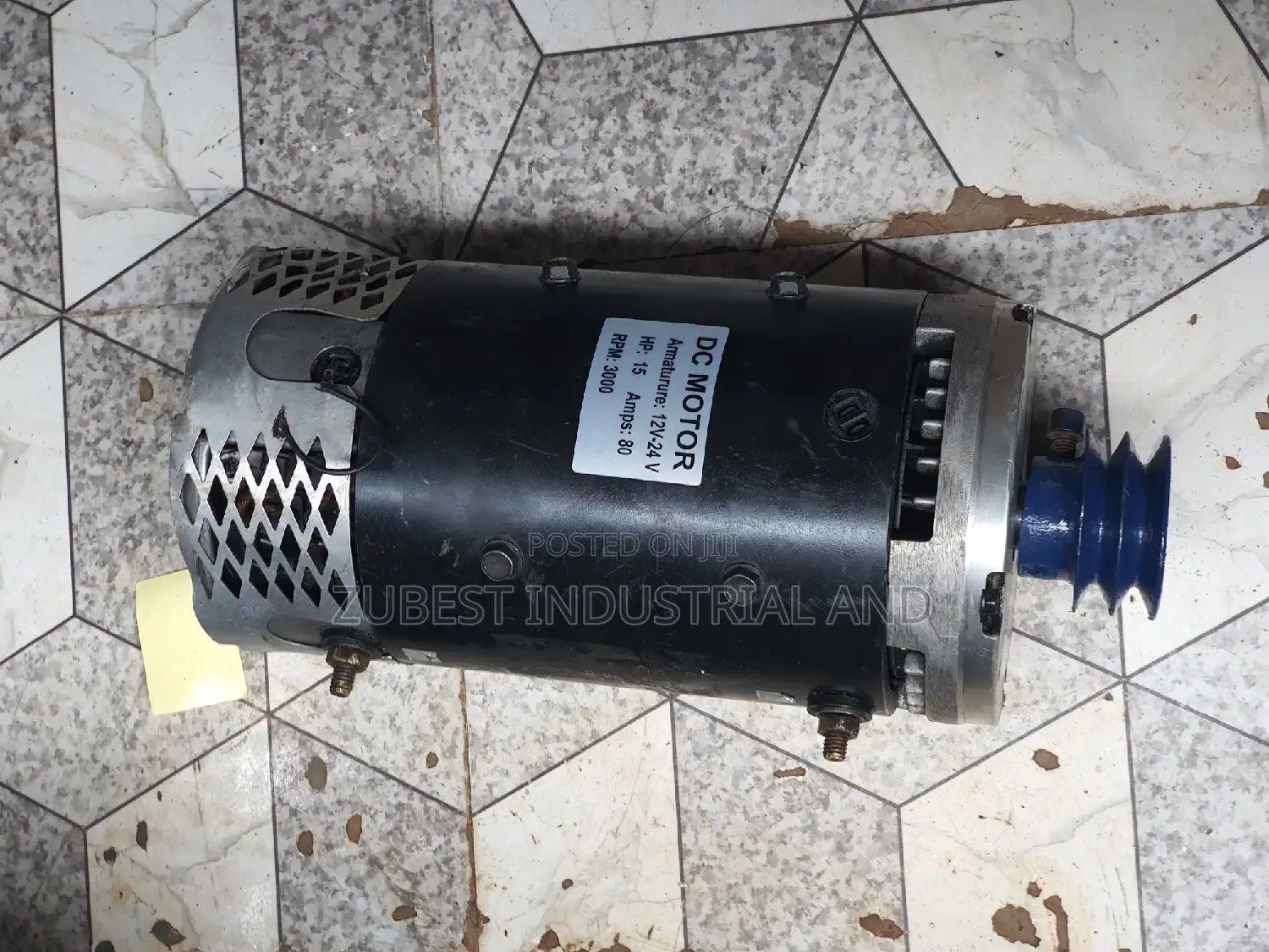 Dc Motor 15hp Original Uk Used 24v