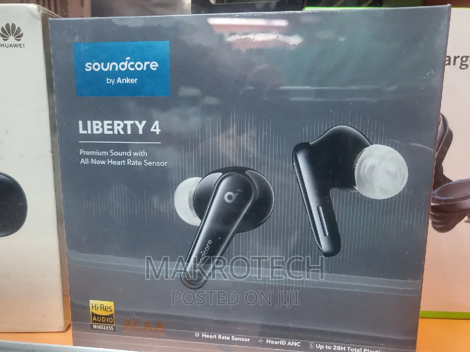 Anker Soundcore Liberty 4 - Noise Cancelling Earbuds - Black