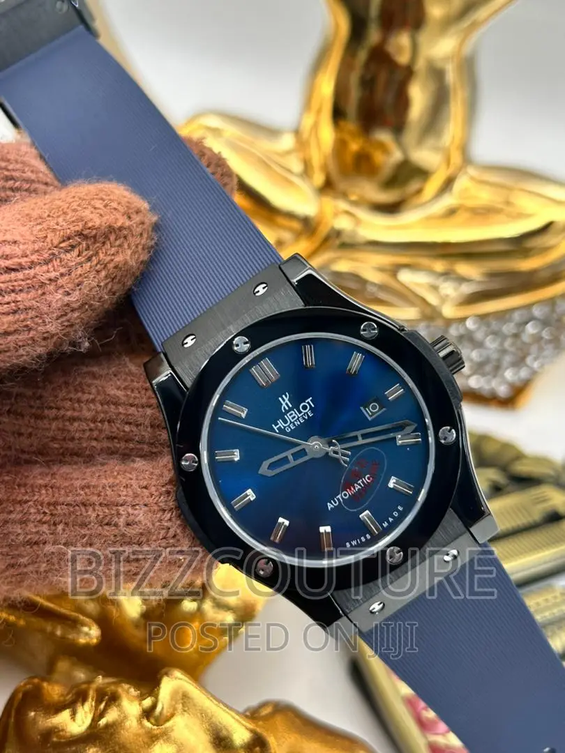 Original HUBLOT RUBBER Strap Watch Available in Store