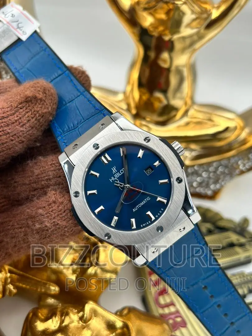 Original HUBLOT RUBBER Strap Watch Available in Store
