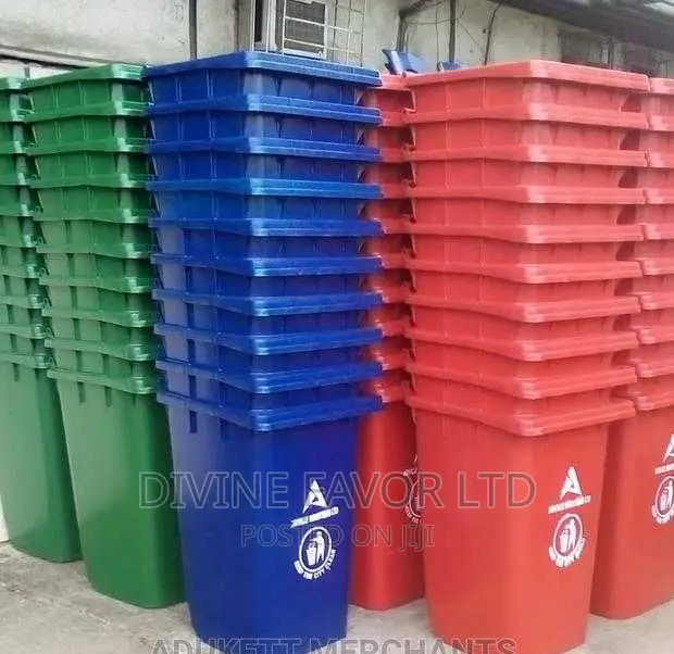 240 Litres Dustbin/Waste Bin Agiville With Wheels