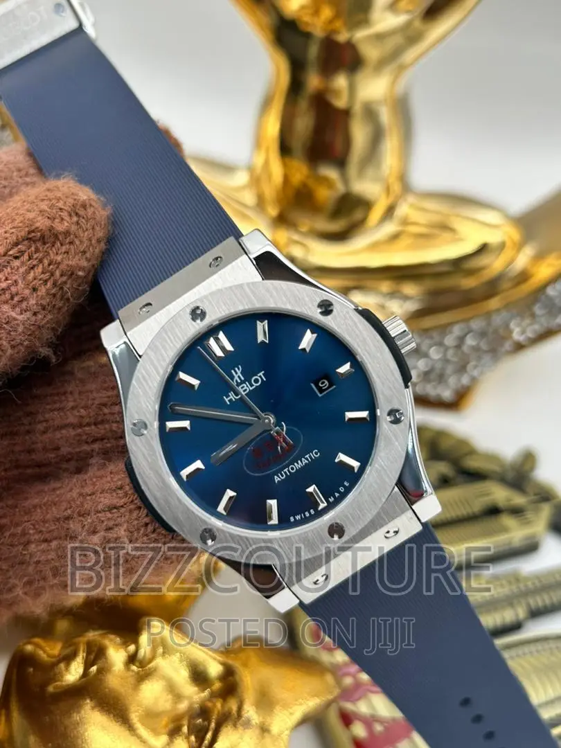 Original HUBLOT Rubber Strap Watch Available in Store