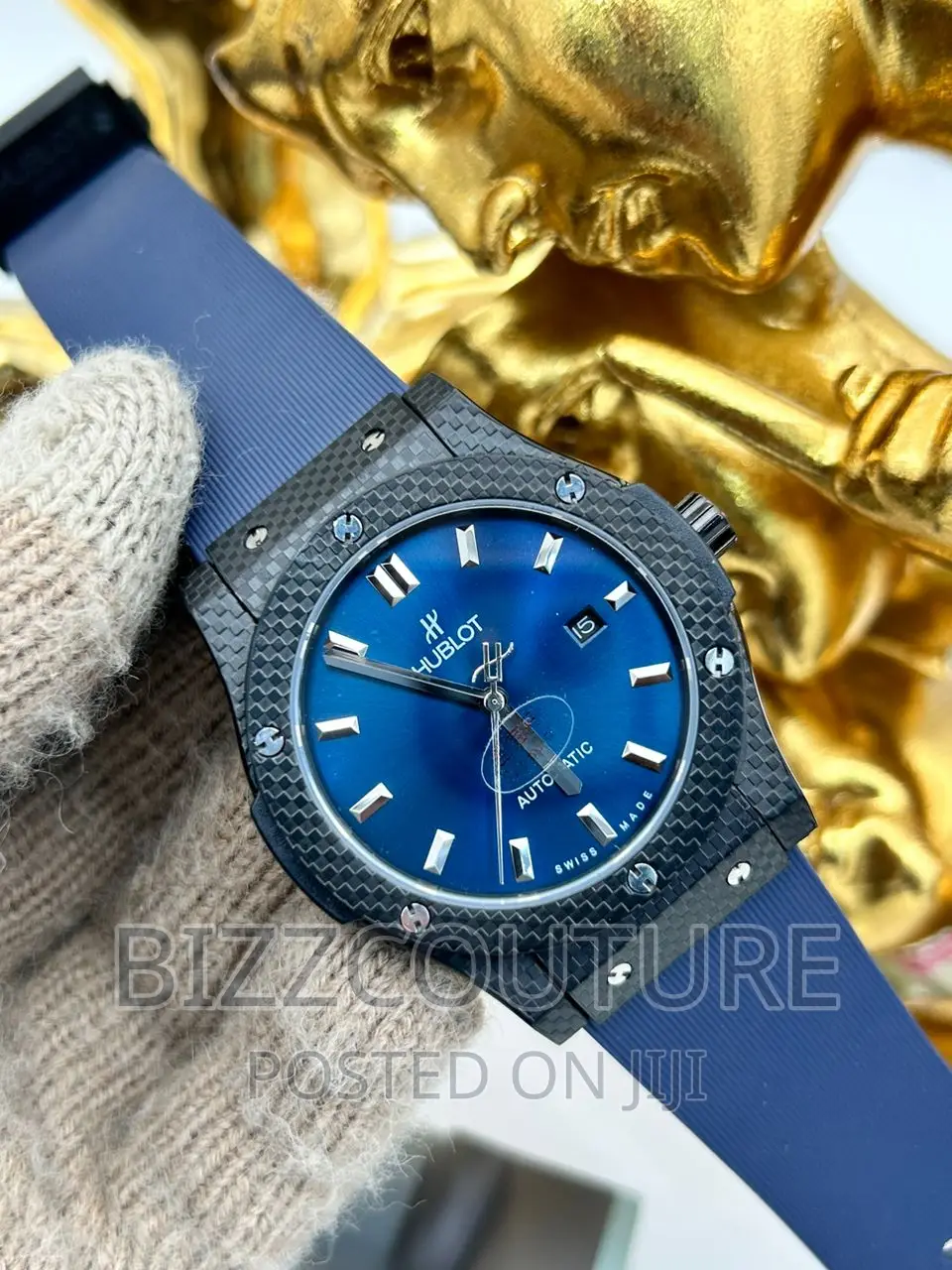 Original HUBLOT Rubber Strap Watch Available in Store