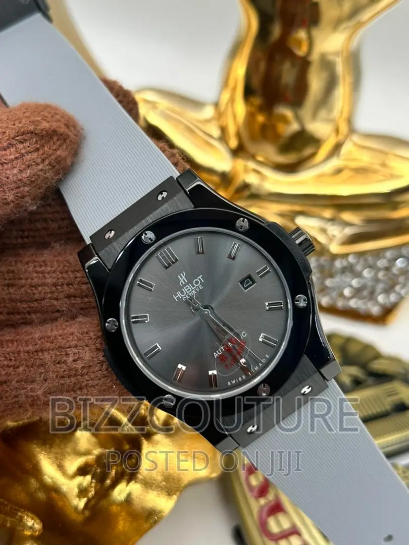 Original HUBLOT Rubber Strap Watch Available in Store