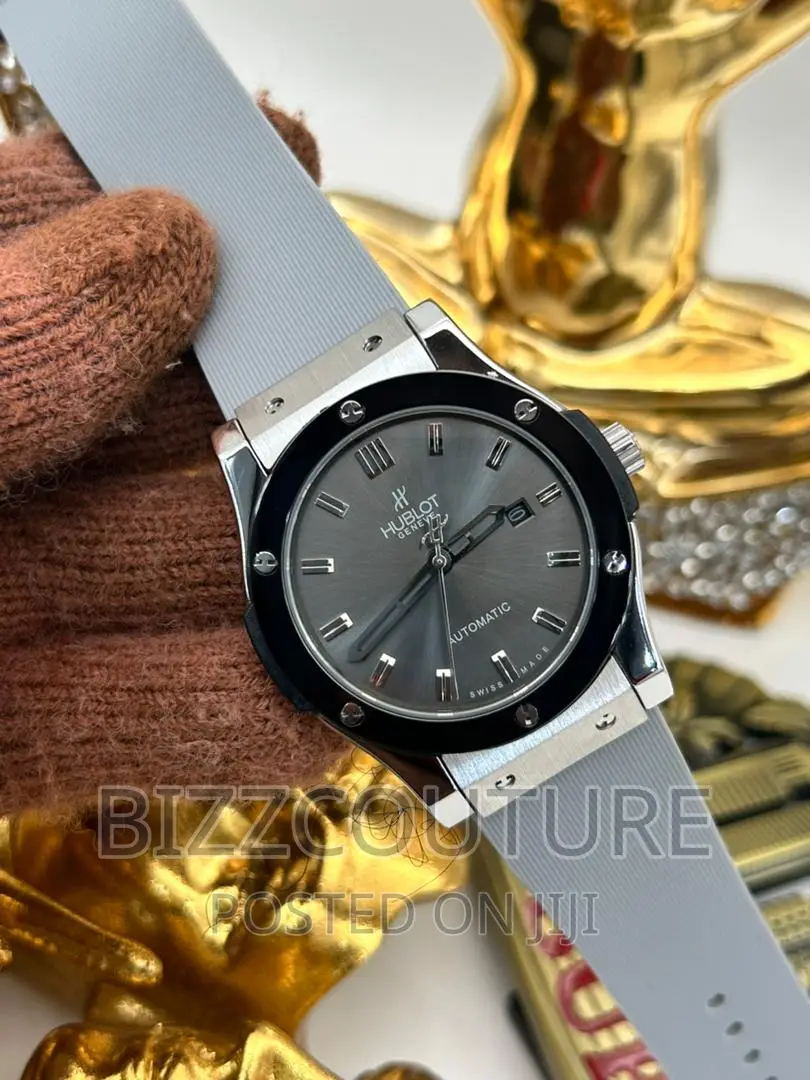 Original HUBLOT Rubber Strap Watch Available in Store