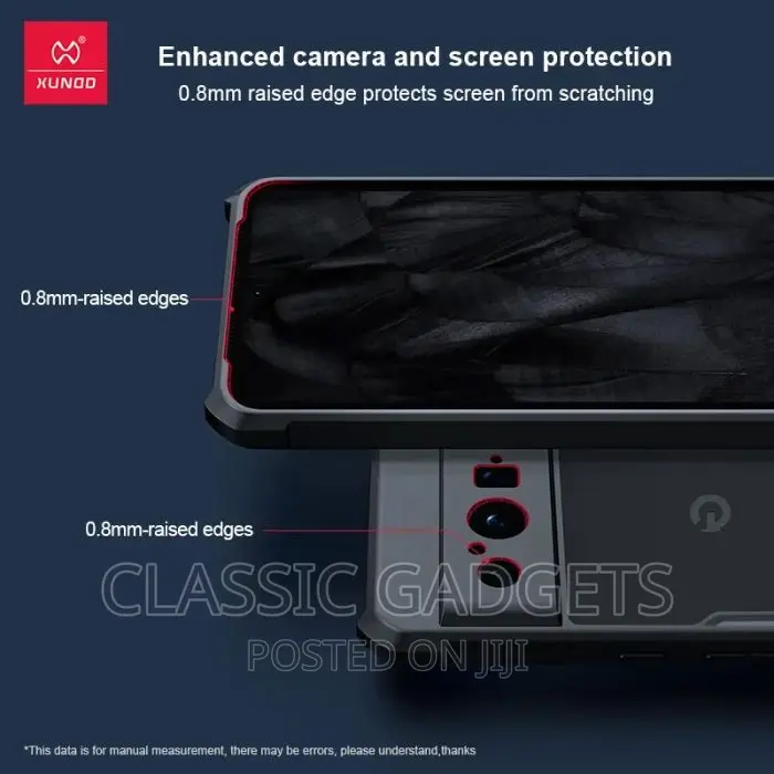 Xundd Transparent Case for Google Pixel 8 / 8pro