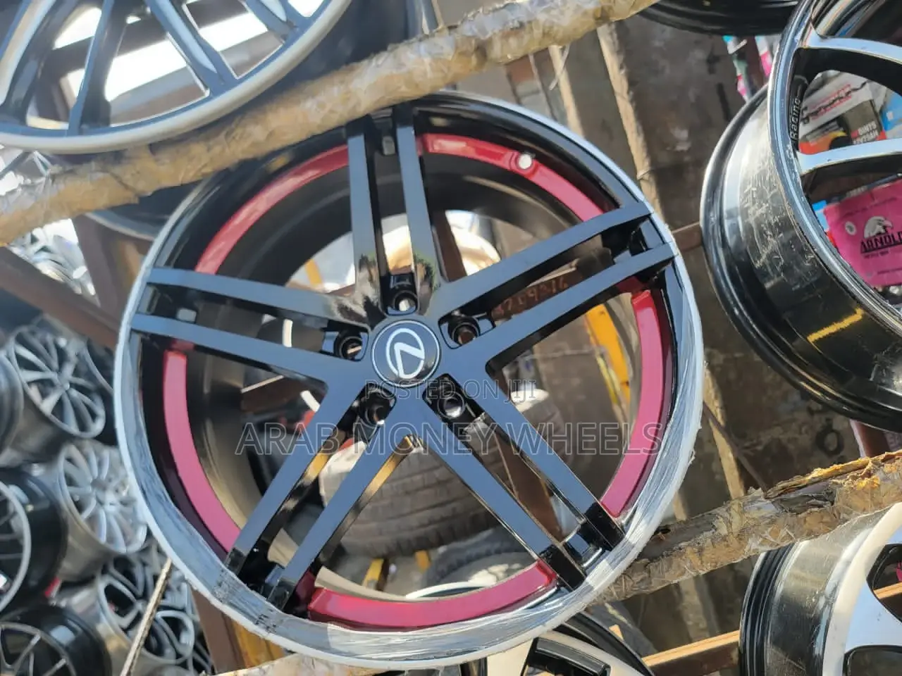 Higher Quality Pure Black Alloyd Wheels