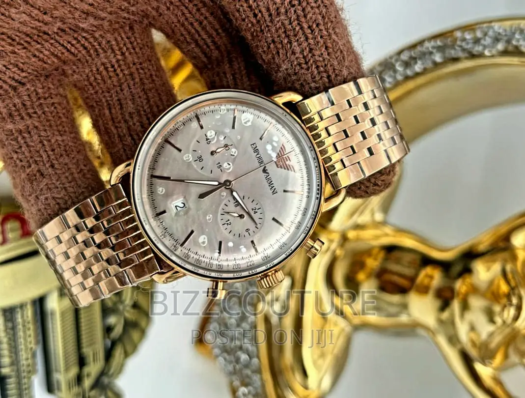 Original EMPORIO ARMANI Gold Chain Available in Store