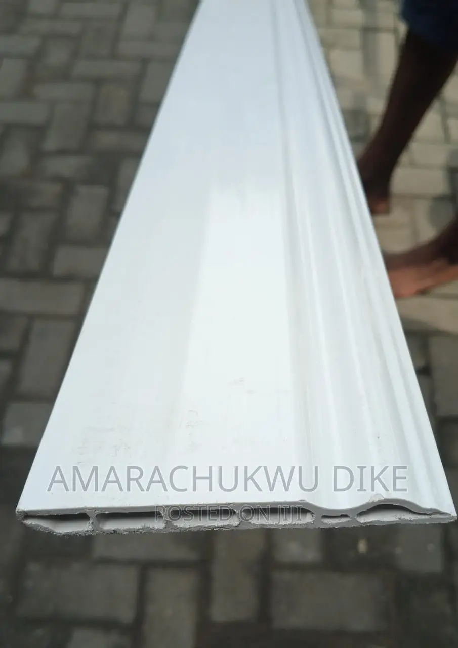 SPC Vinyl Tiles Ps Floor Skirting, Plastic Belt Line Profile