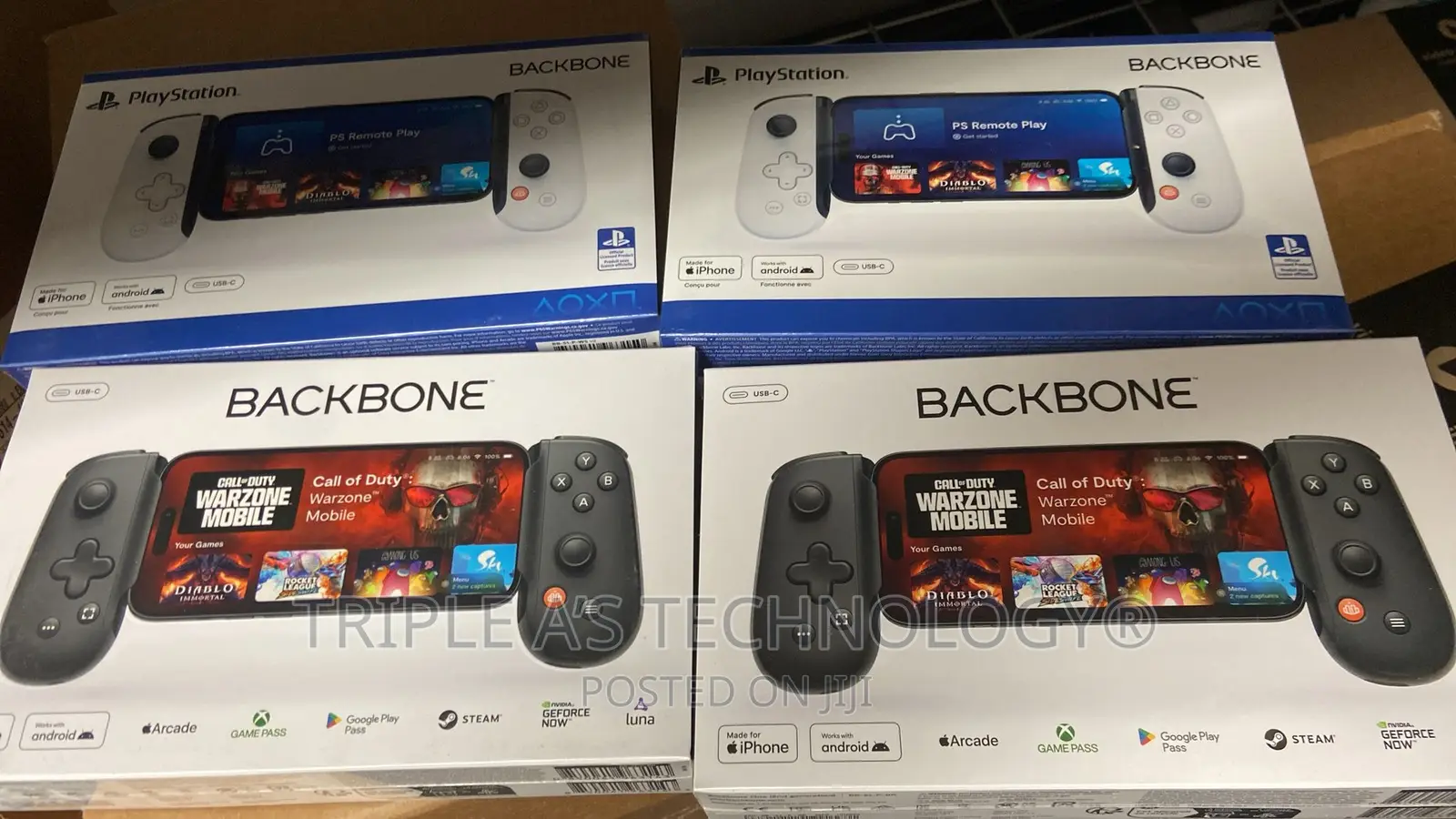 Backbone One Mobile Gaming Controller For Android iPhone 15/16/17
