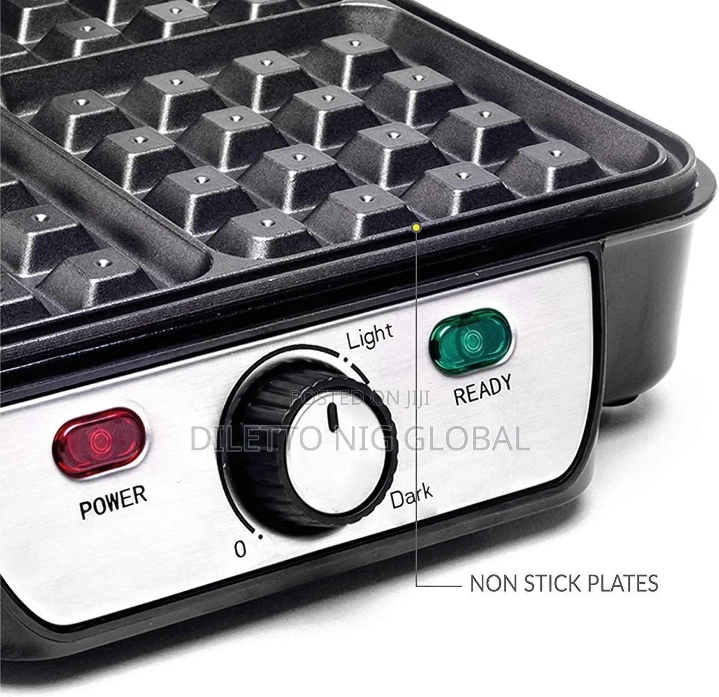 Andrew James Belgian 4 Slice Non Stick Waffle Maker