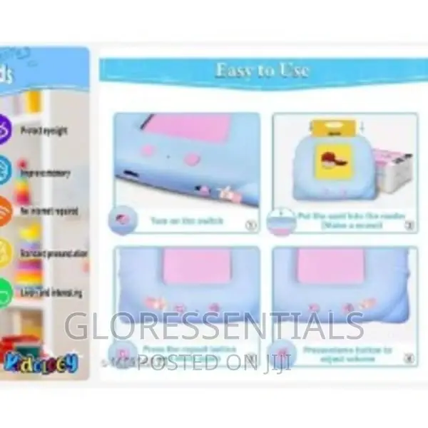 English Learning Educational Machine With Sounds and Card