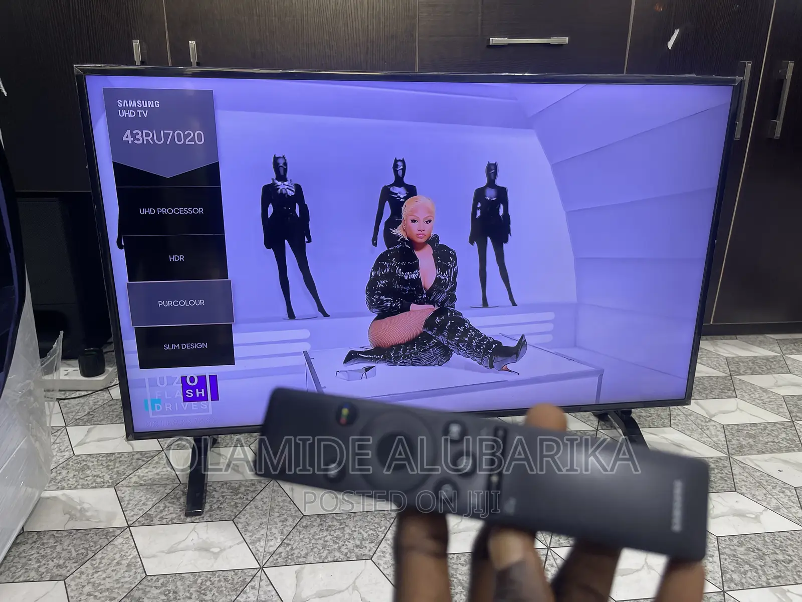Samsung 43” Ultra UHD Smart Tv Apple Support, Bluetooth