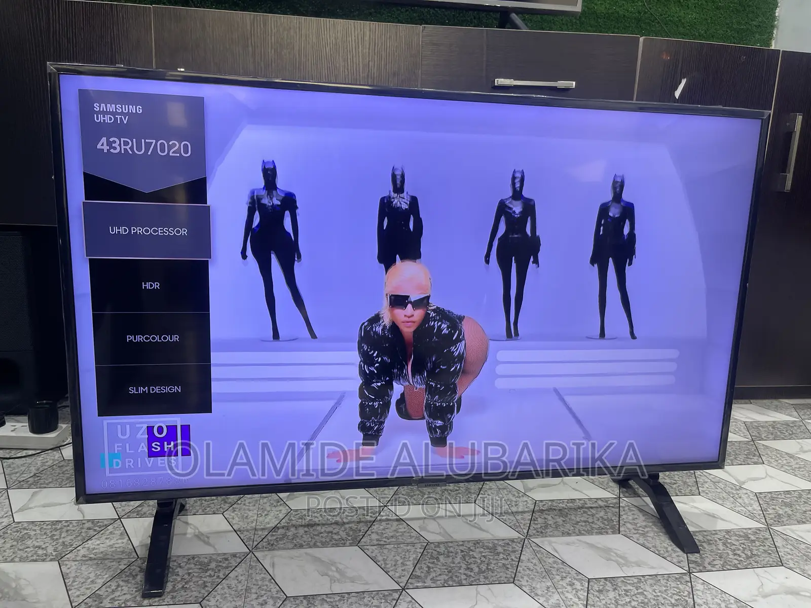 Samsung 43” Ultra UHD Smart Tv Apple Support, Bluetooth