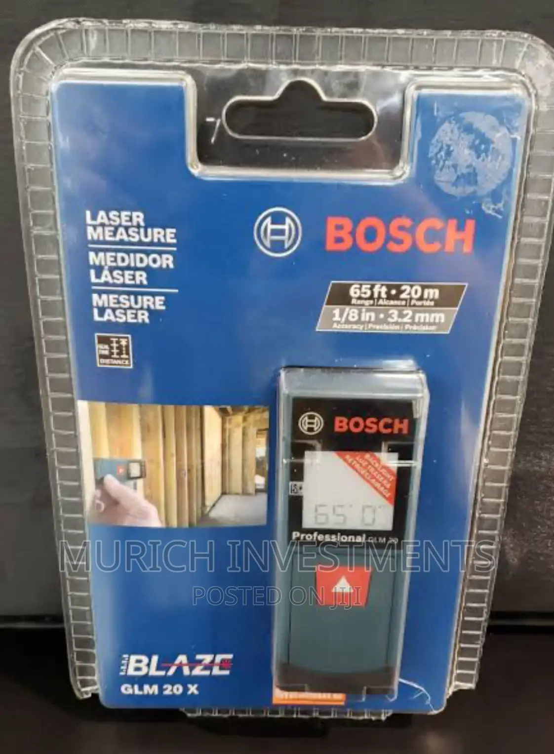 BOSCH - GLM 20 Laser Measurement, Measuring Up to 20m